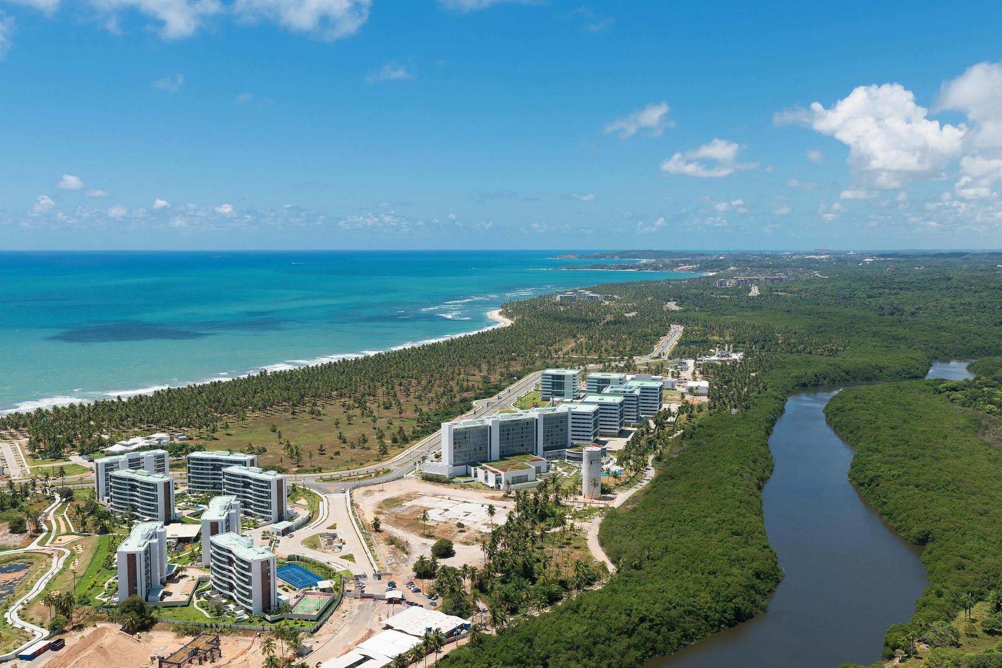 Sheraton Reserva Do Paiva Cabo de Santo Agostinho Exterior foto Aerial view of the resort